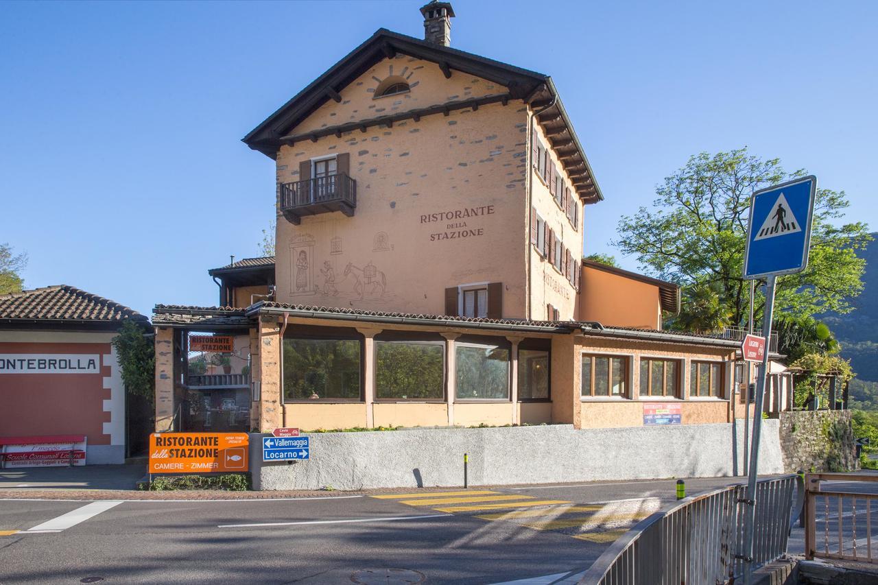 Hotel Ristorante Della Stazione à Tegna Extérieur photo